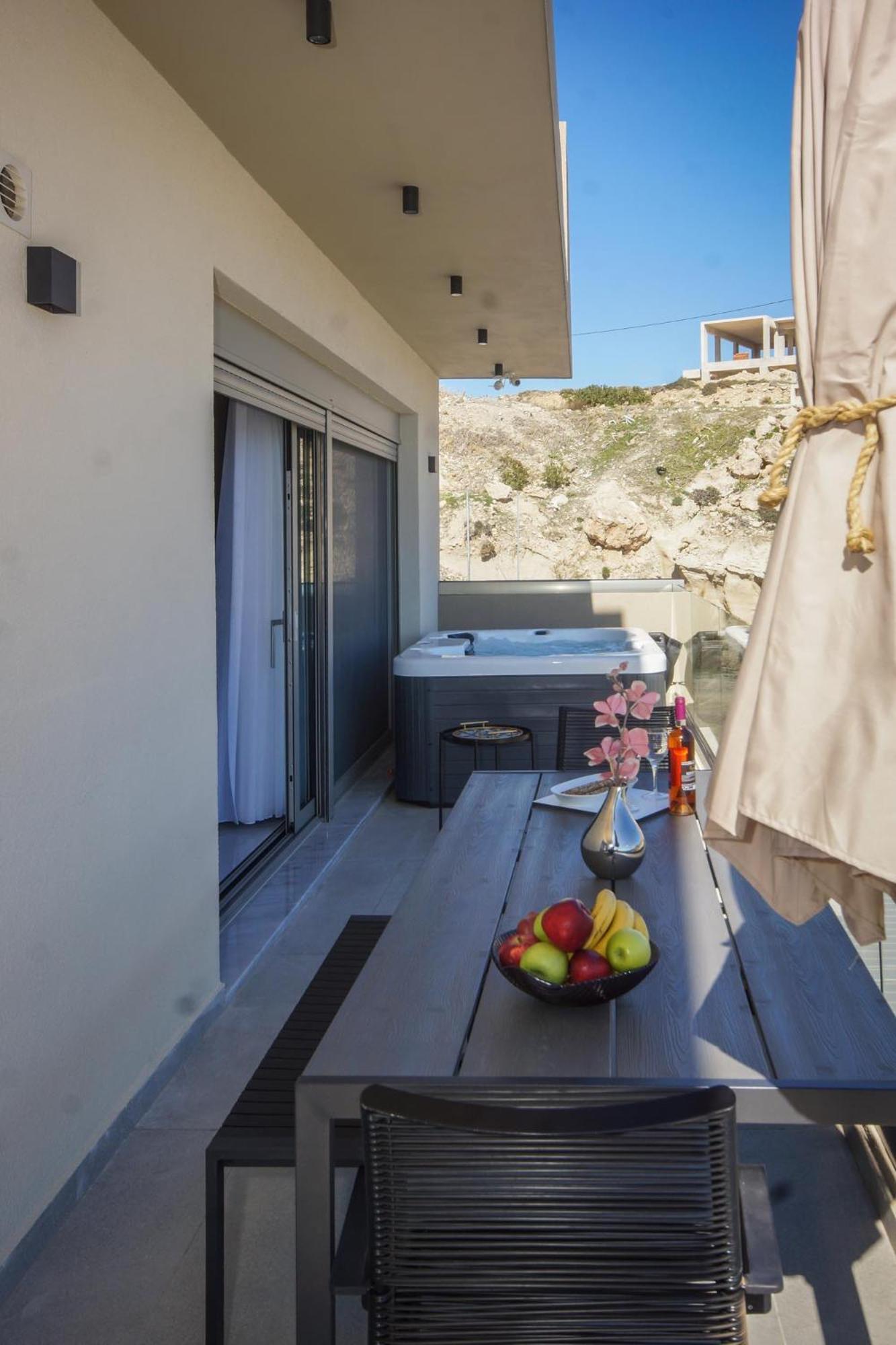 Aquamarine Luxury Suites อาร์คานเยโลส ภายนอก รูปภาพ